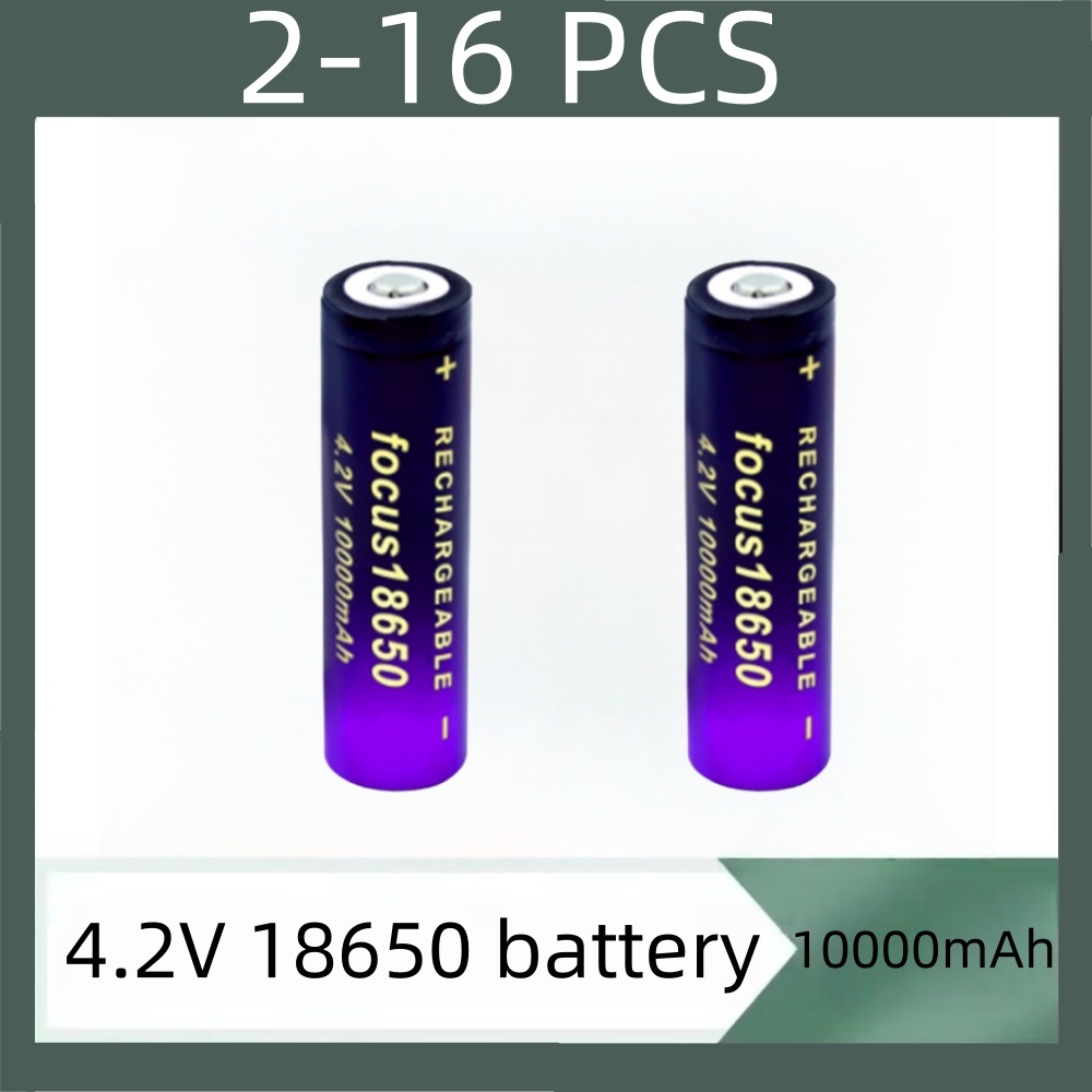 Vape Battery 18650 - 18650 Lithium-Ionen-Akku, 4,2 V, 10000 mAh,