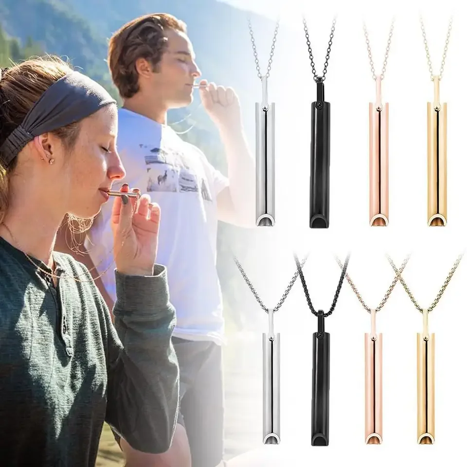 Vaping Goods - Pfeifenhalskette aus Edelstahl zur Linderung von