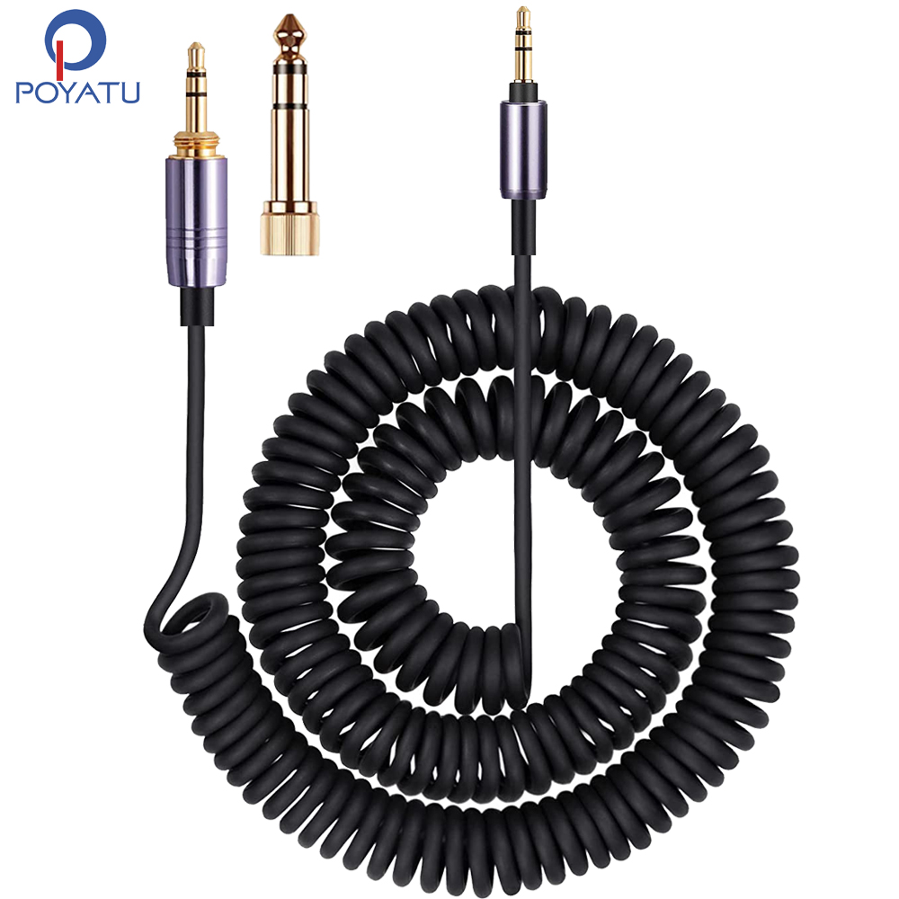 Audio Technica Headphone Ath-Ws660Bt - Poyatu Feder relief Spiral kabel für