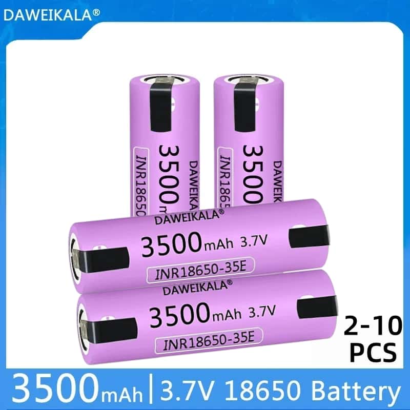 Vaping Goods - 18650 35E 3500mAh 20A Hochleistungs-Lithium-Ionen-Akku mit