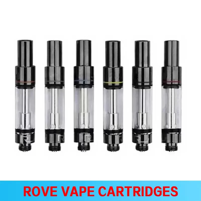 Vape Coil Replacement - 10 Stück Rove-Patronenwagen, 0,8/1,0 ml, Keramikspulen-Zerstäuber,