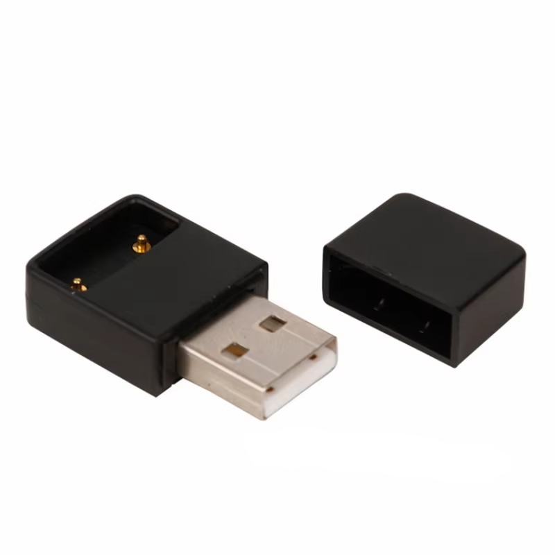 Vaping Goods - Tragbarer schwarzer USB-Akku-Ladegerät-Verbindung, Ladeanschluss für Juul