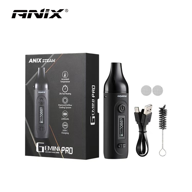 Vape Battery 18650 - 2025 Anix Gemini Pro Trockenkräuter-Verdampfer mit