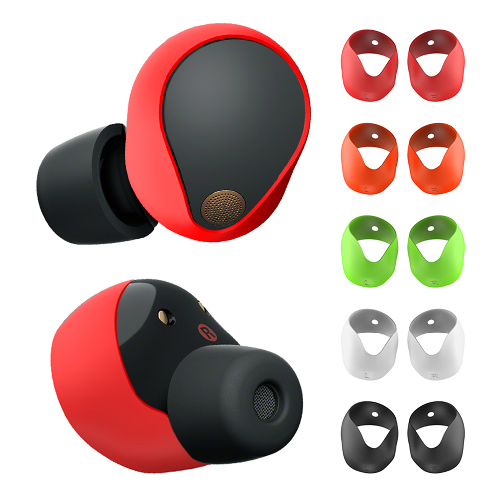 Sony Headphone Wf-1000Xm5 - 5 Paar Silikon-Ohrstöpsel, Zubehör, rutschfeste Ohrkappen,