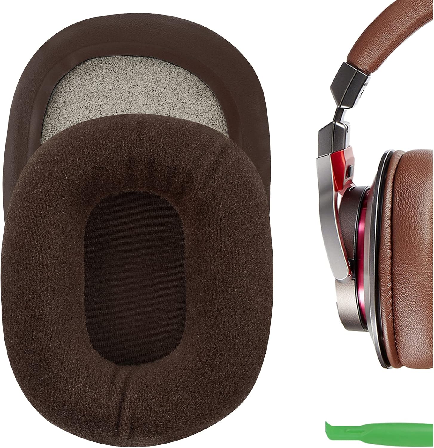 Audio Technica Headphone Ath-M50X - Komfort-Velours-Ersatz-Ohrpolster für Audio Technica ATH M50X,