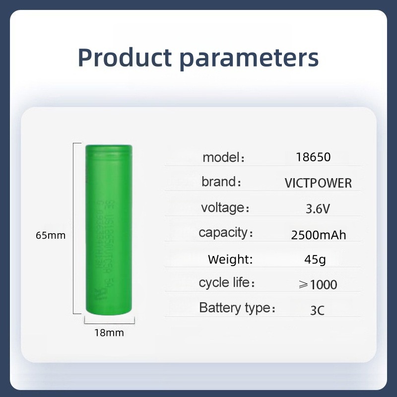 Vape Battery 18650 - Victpower Original 18650 Akku mit hoher