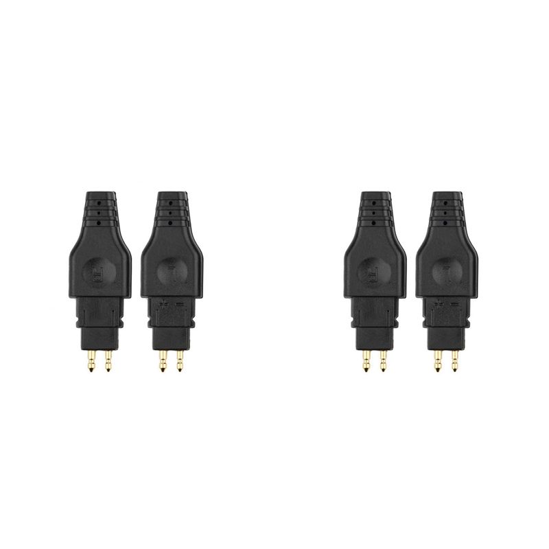 Sennheiser Headphone Hd 25 - 4 Stück Mini-Kopfhörerkabel-Pin-Audio-Kopfhörer-Klinkenstecker-Anschluss für Sennheiser HD650