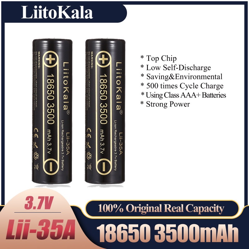 2-10 Stück LiitoKala Lii-35A 1 – Vape Battery 18650 Bewertung und Preis