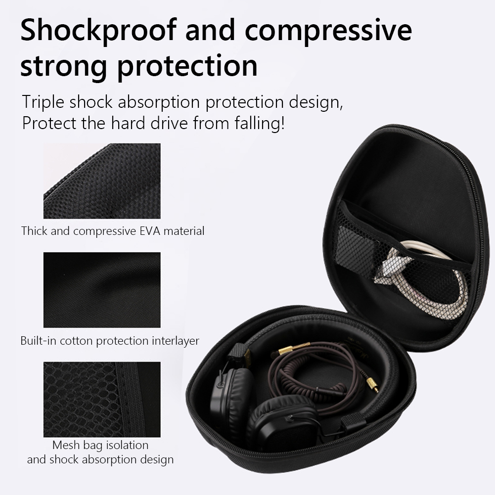 Harte EVA-Kopfhörer-Tragetasch – Audio Technica Headphone Ath-M50X Bewertung und Preis