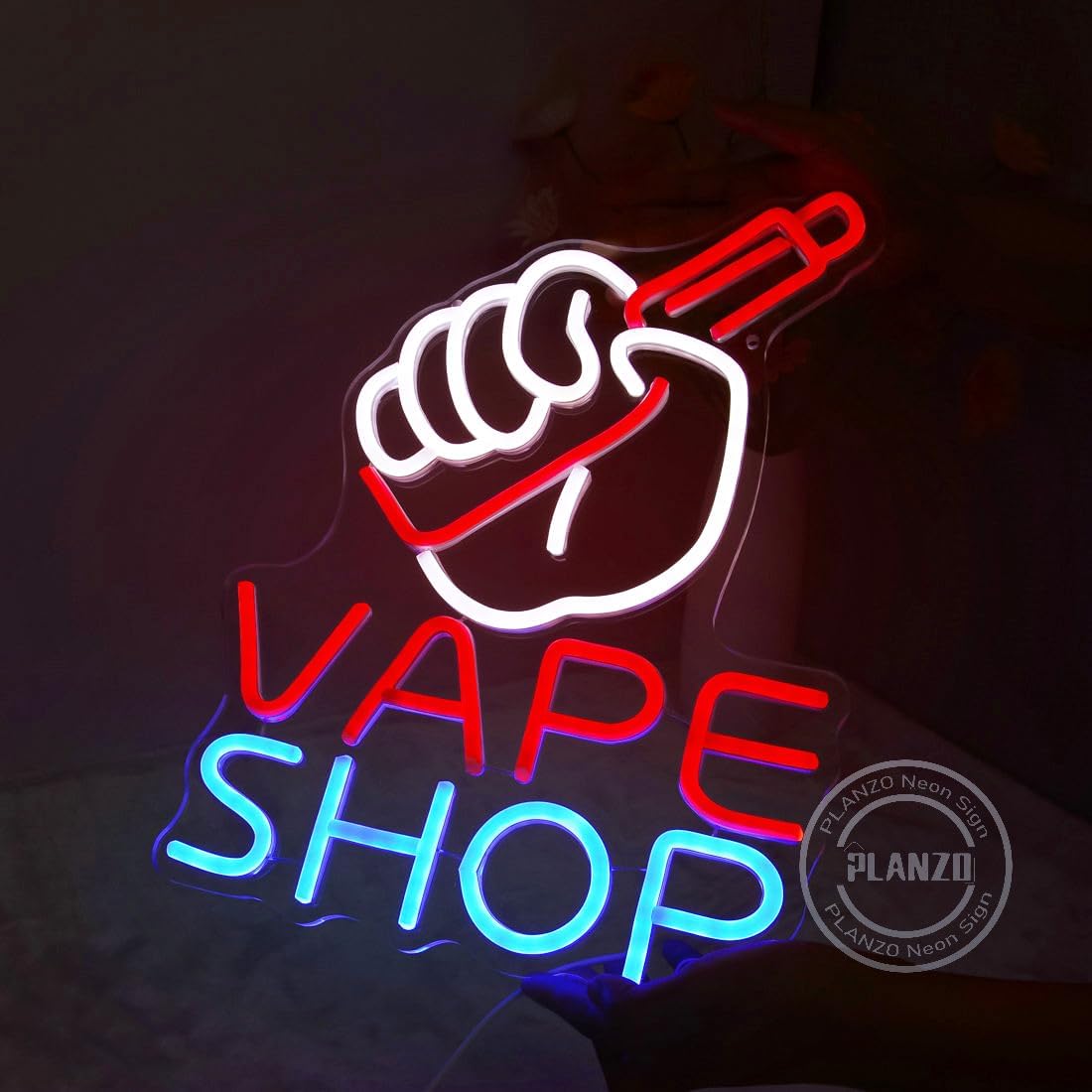 VAPE Shop Leuchtreklame für Sm – Vaping Store Bewertung und Preis