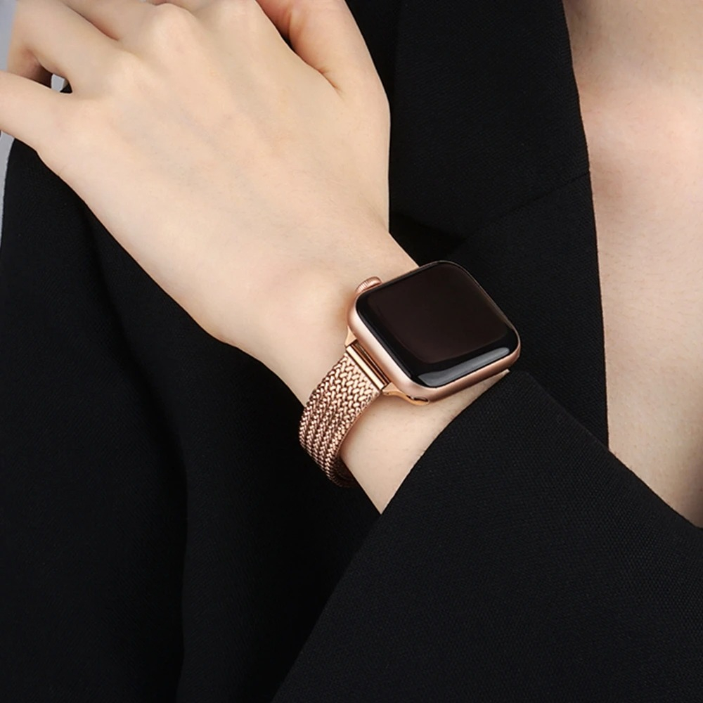 Armband für Apple Watch Serie  – Mesh Coil Strip Bewertung und Preis