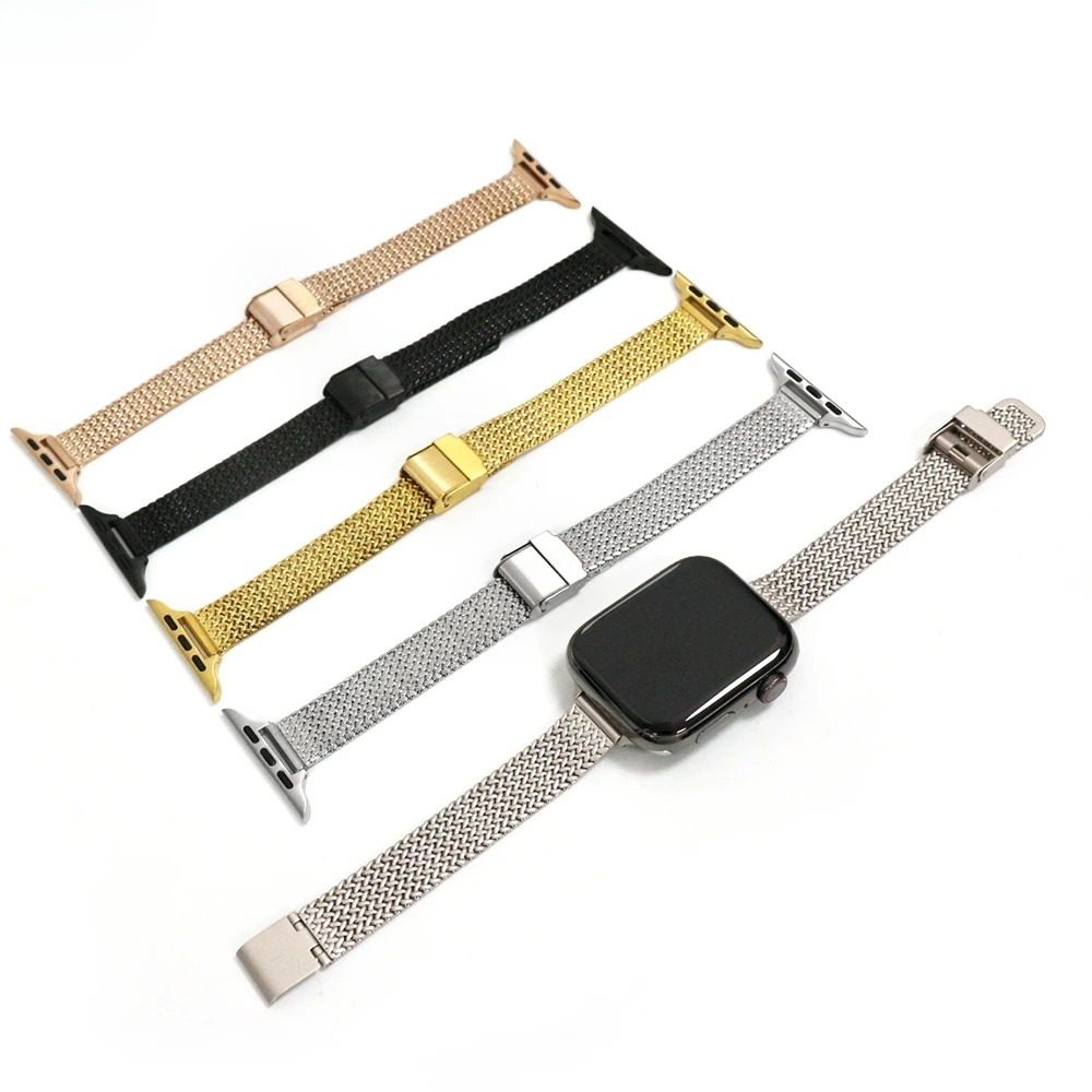 Armband für Apple Watch Serie  – Mesh Coil Strip Bewertung und Preis