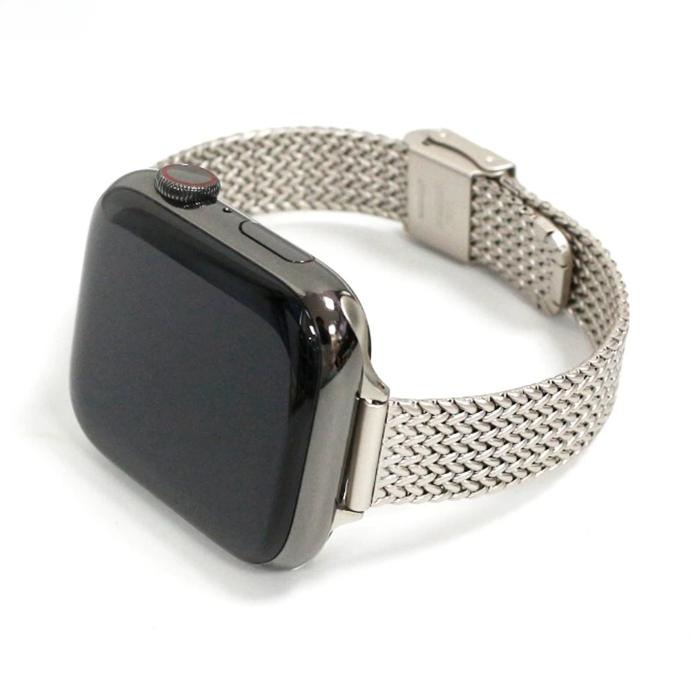 Armband für Apple Watch Serie  – Mesh Coil Strip Bewertung und Preis