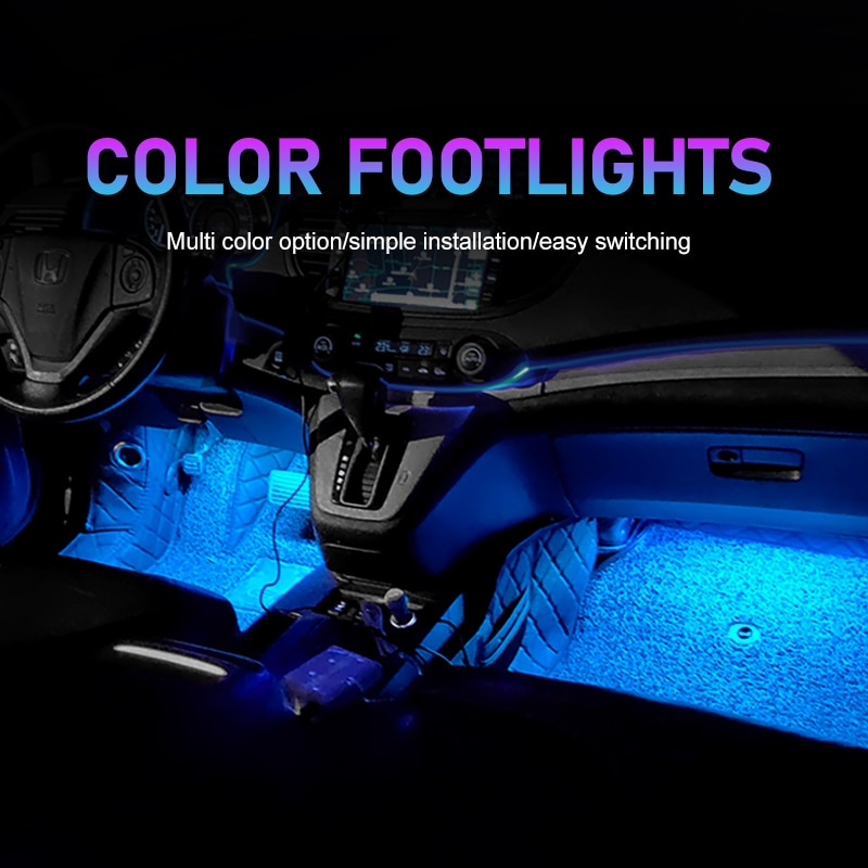 Auto Neonlicht Fuß licht LED I – Vape Decoration Bewertung und Preis