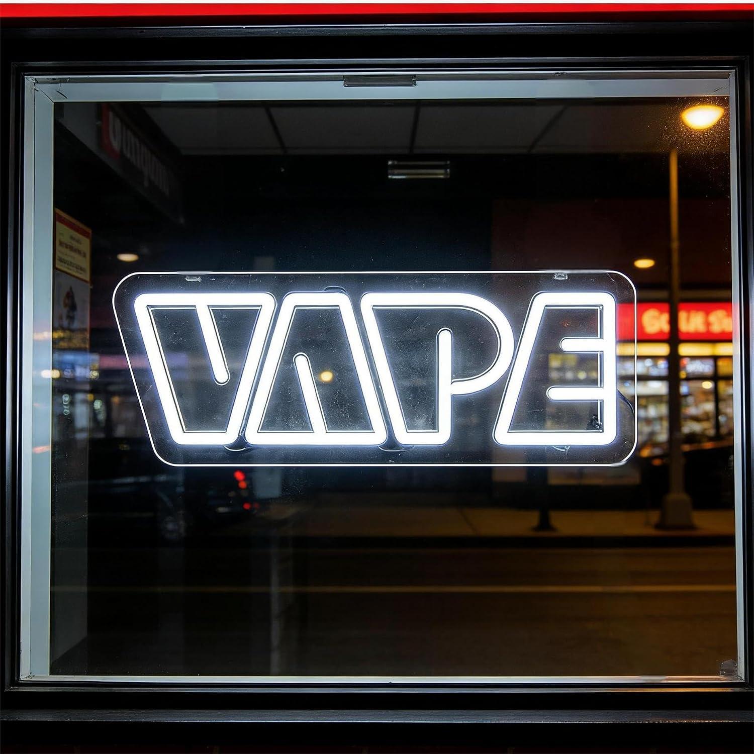 VAPE Neon-Schild USB Dimmbares – Vaping Store Bewertung und Preis