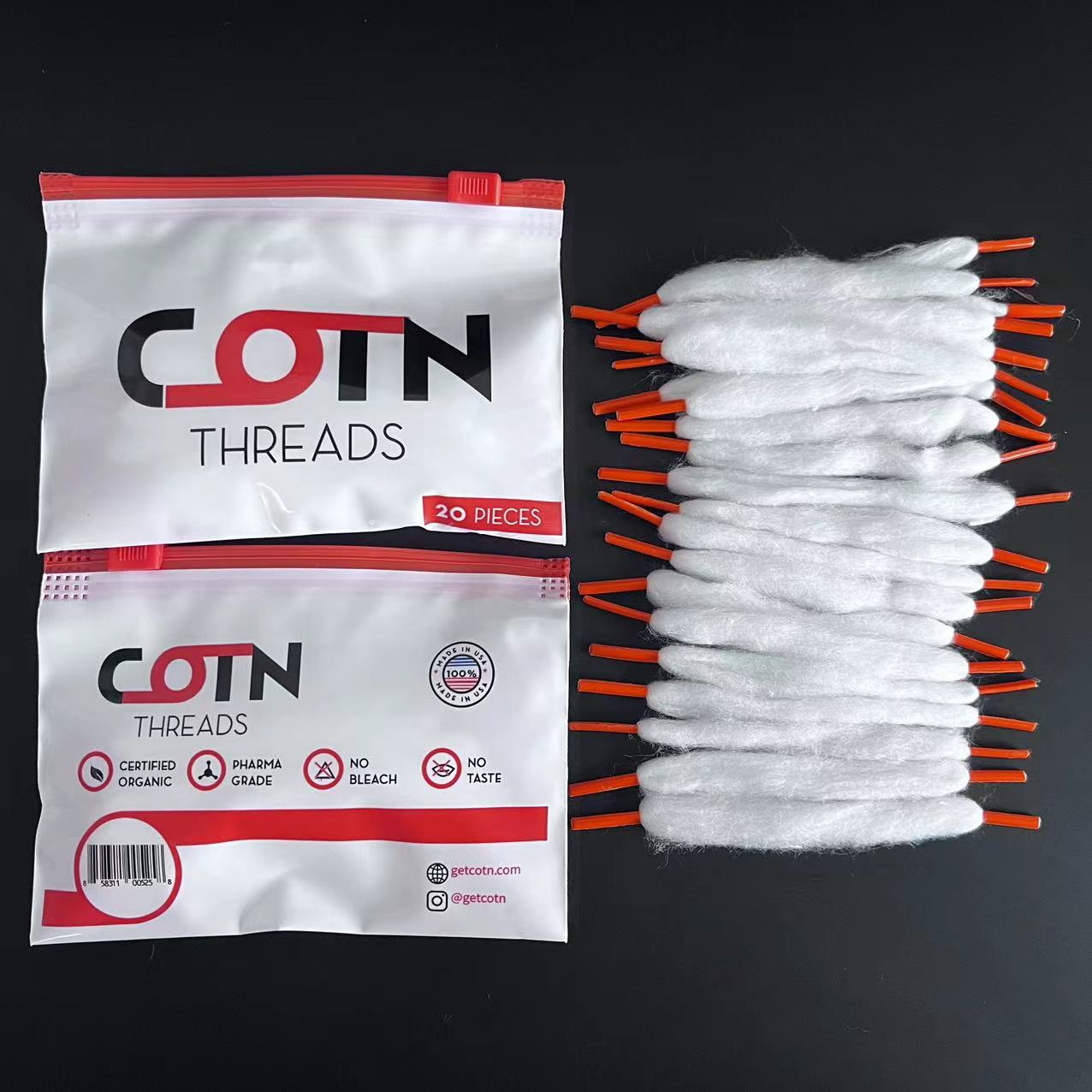 10 Beutel Baumwoll docht vorge – Cotton Wick Organic Bewertung und Preis