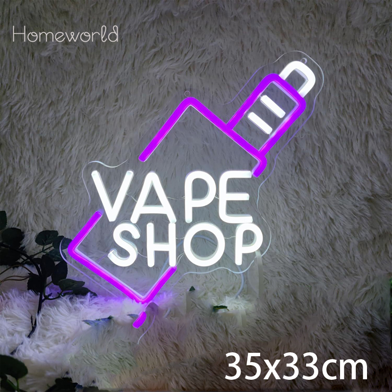 VAPE Shop Leuchtreklame für Sm – Vaping Store Bewertung und Preis