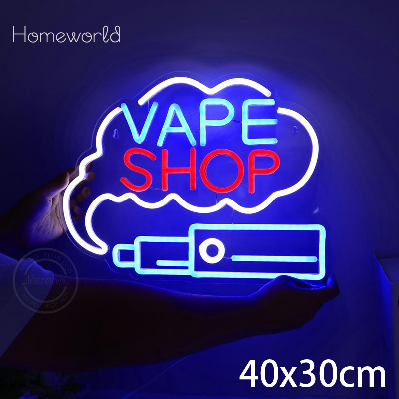 VAPE Shop Leuchtreklame für Sm – Vaping Store Bewertung und Preis