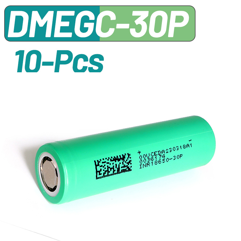 10 Stück DMEGC 30P INR18650 30 – Vape Battery 18650 Bewertung und Preis