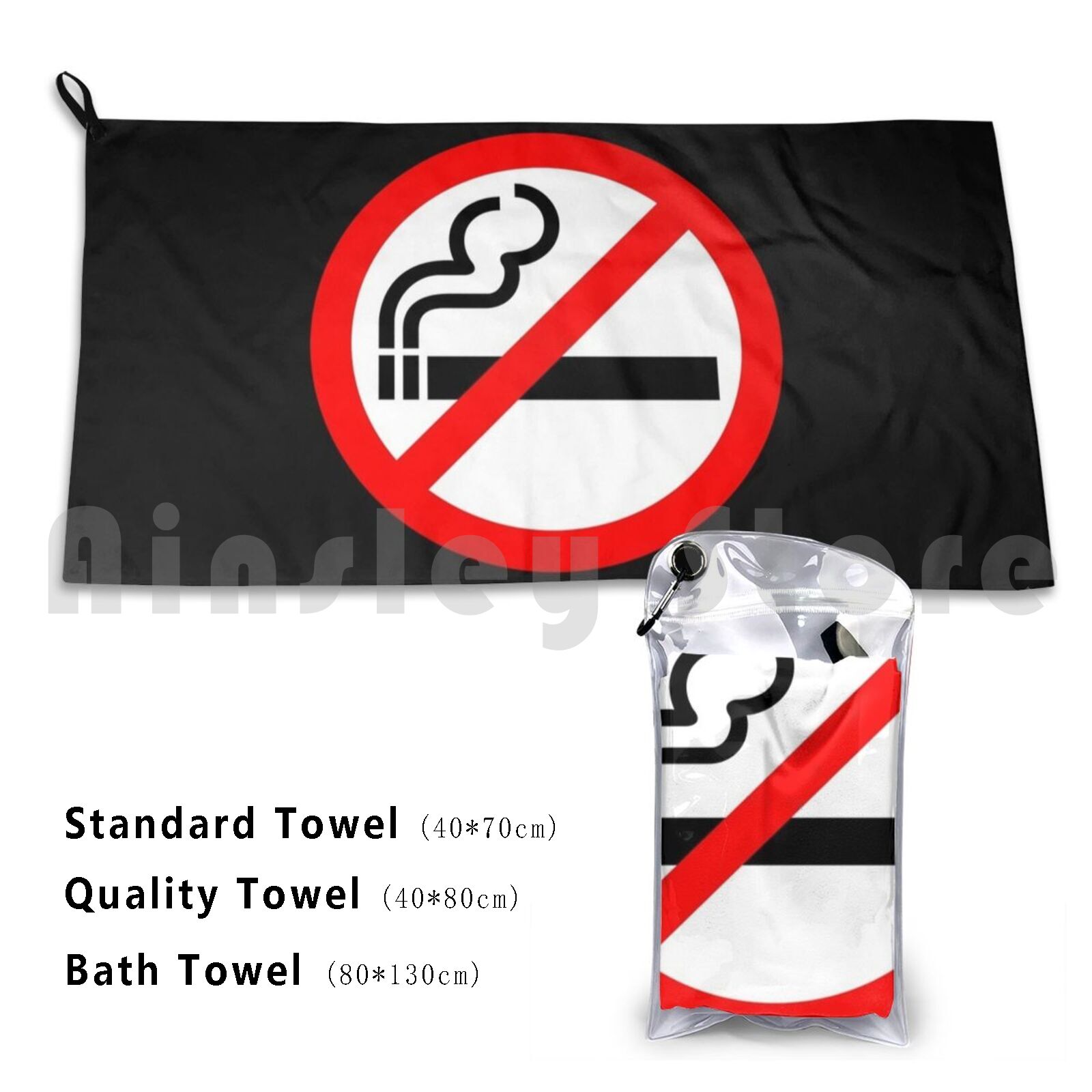 Handtuch „No Smoking“-Schild 3 – Quick Vape Bewertung und Preis