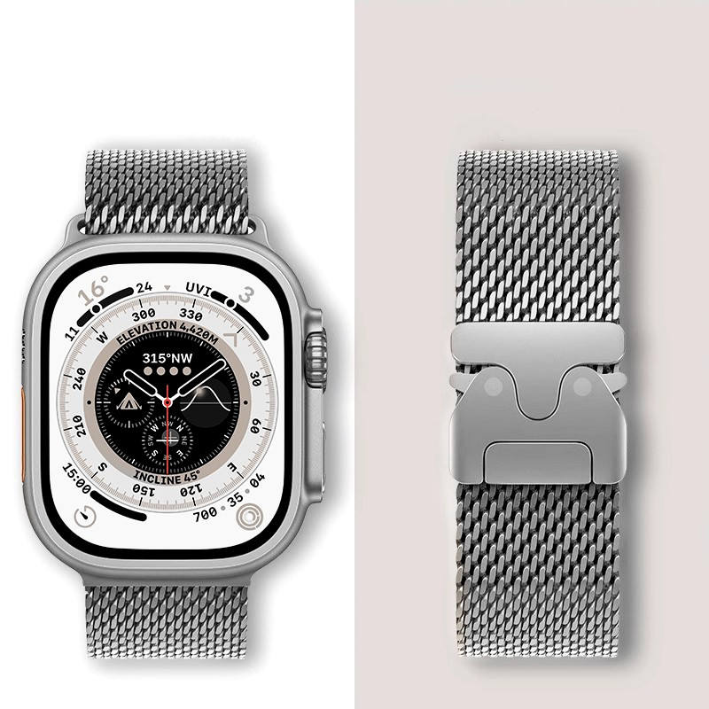 Milanaise-Loop-Band für Apple  – Mesh Coil Strip Bewertung und Preis