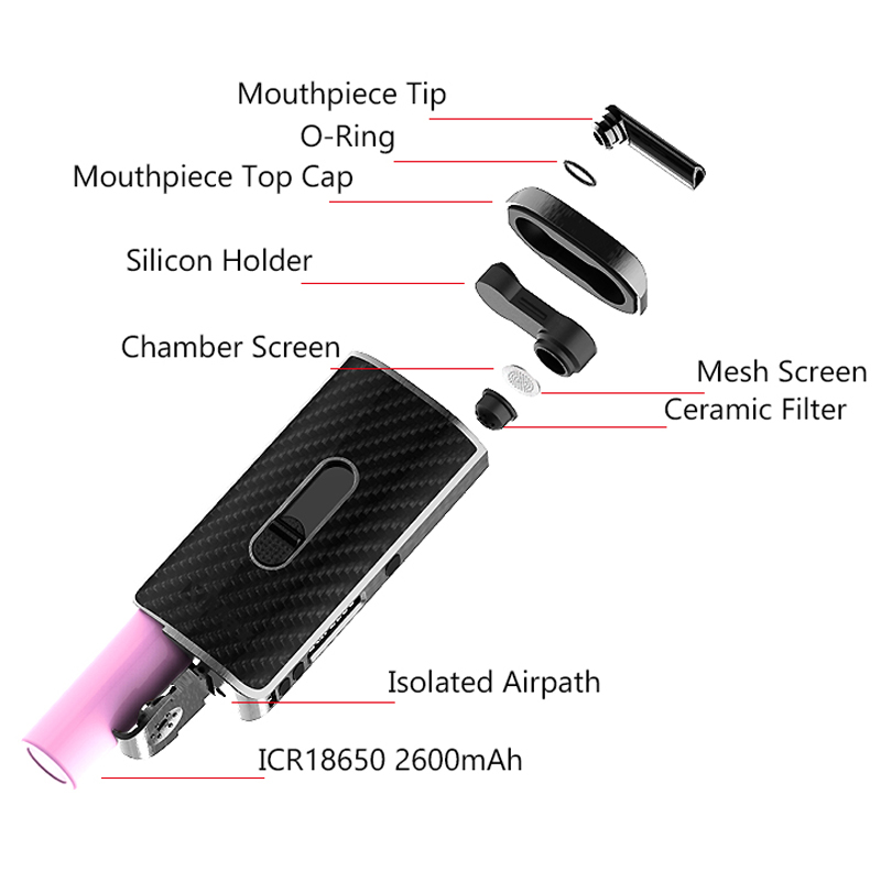 Original XMAX ACE Trockenkräut – Vape Battery 18650 Bewertung und Preis